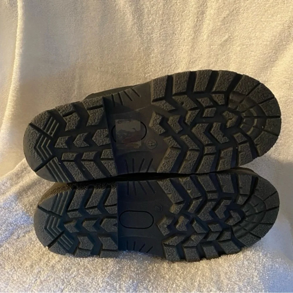 Dream Pairs Boots Size‎ 4  Boys Girls Black Multi Color Slip On